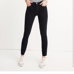 Black Madewell Jeans - high-rise skinny